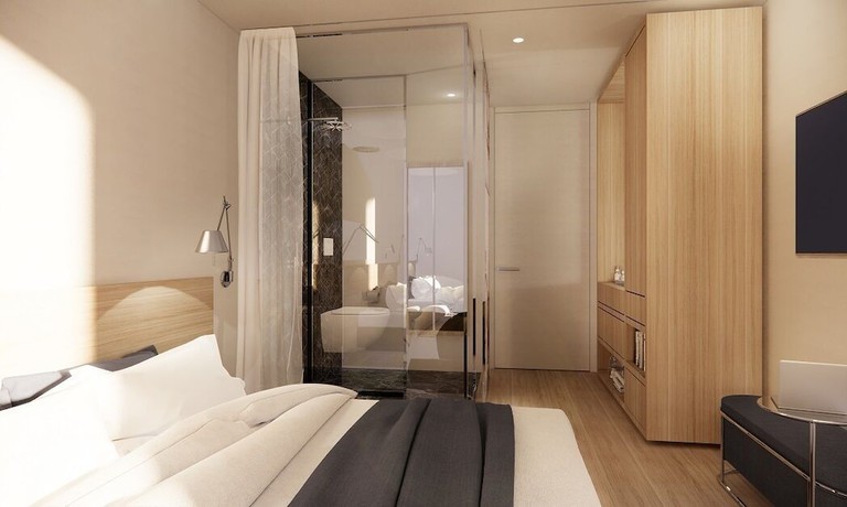 Imagen de los interiores del Hotel Flint. Foto 18