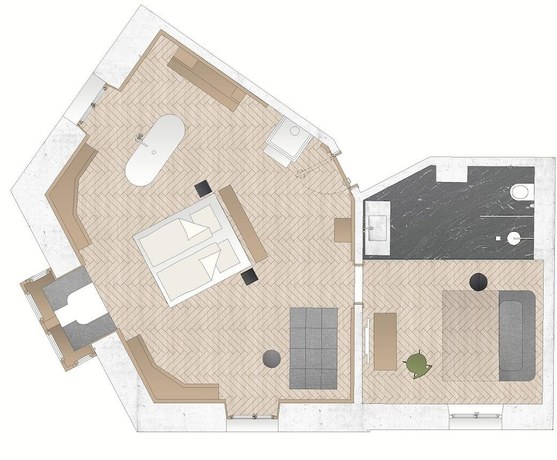 Imagen de la habitación del Hotel Flint. Foto 12