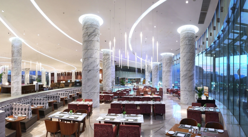 Imagen del bar/restaurante del Hotel Fliport Zhangzhou Yuanshan. Foto 6