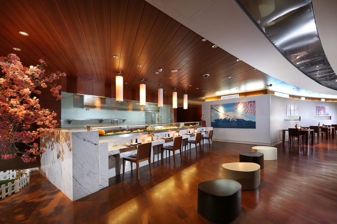 Imagen del bar/restaurante del Hotel Fliport Zhangzhou Yuanshan. Foto 8