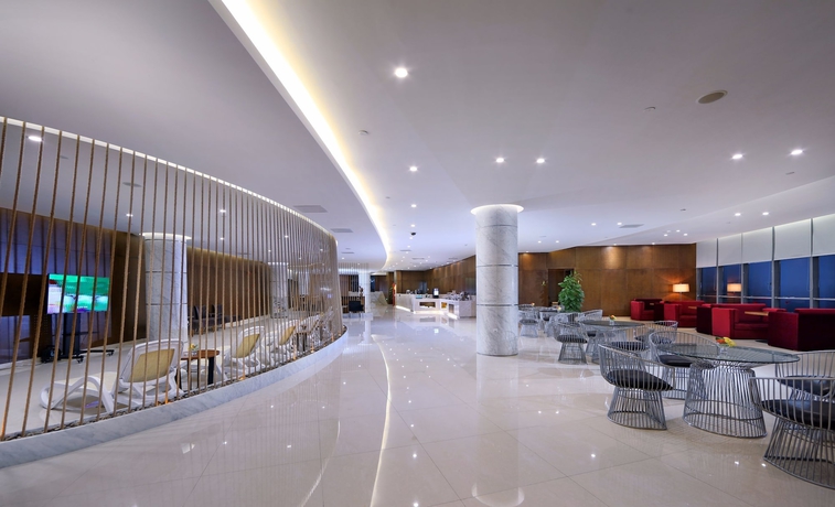 Imagen del bar/restaurante del Hotel Fliport Zhangzhou Yuanshan. Foto 10