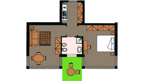 Imagen de la habitación del Hotel Flora & Suites. Foto 5