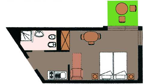 Imagen de la habitación del Hotel Flora & Suites. Foto 6