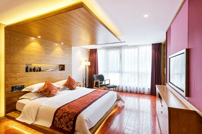 Imagen de la habitación del Hotel Floral Deqing Yingxi Riverside. Foto 18