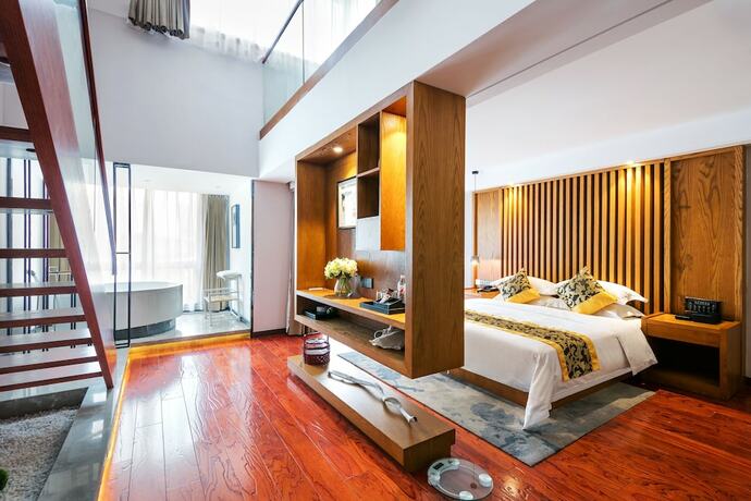 Imagen de la habitación del Hotel Floral Deqing Yingxi Riverside. Foto 30