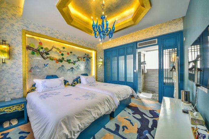 Imagen de la habitación del Hotel Floral Hotel Dali New Zhaoli. Foto 12