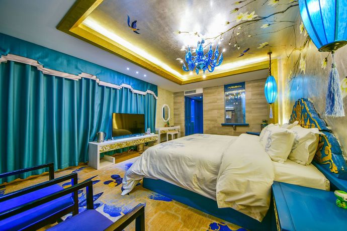 Imagen de la habitación del Hotel Floral Hotel Dali New Zhaoli. Foto 15