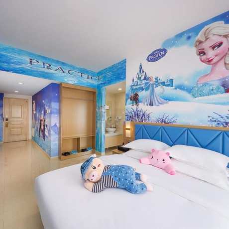 Imagen de la habitación del Hotel Floral Hotel Frozen Adventure Guangzhou. Foto 9