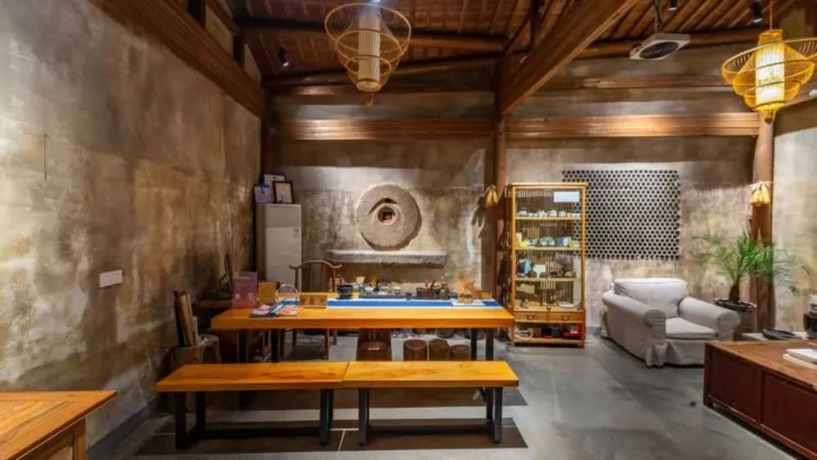 Imagen de los interiores del Hotel Floral Hotel Leisurely Life Wuyuan. Foto 20