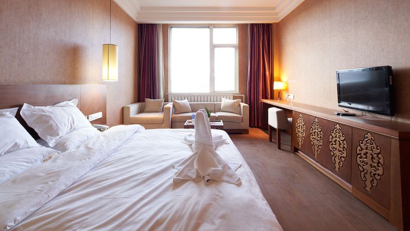 Imagen de los interiores del Hotel Floral Hotel Shangri-la Budange. Foto 19
