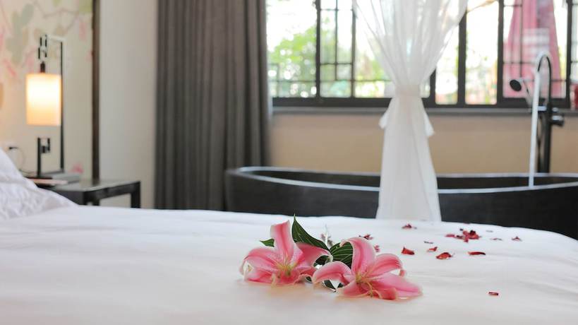 Imagen de la habitación del Hotel Floral Hotel Wuzhen Ziyemusu. Foto 3