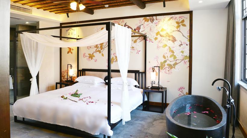 Imagen de la habitación del Hotel Floral Hotel Wuzhen Ziyemusu. Foto 5