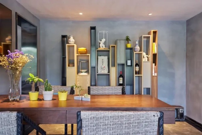 Imagen de los interiores del Hotel Floral Hotel Yes Homestay Hangzhou. Foto 18