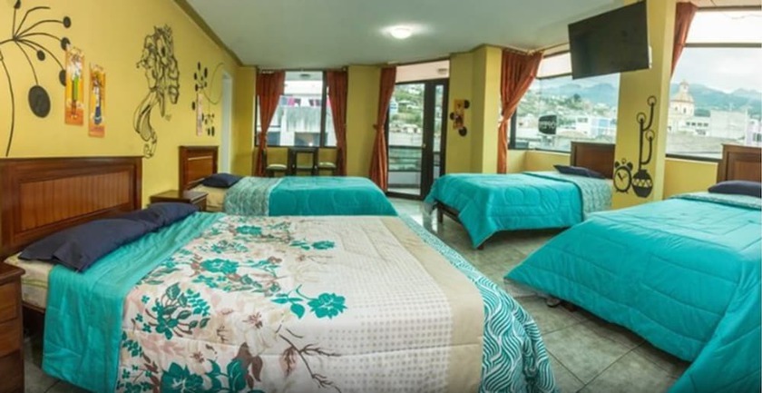 Imagen de la habitación del Hotel Flores el Marquez. Foto 3