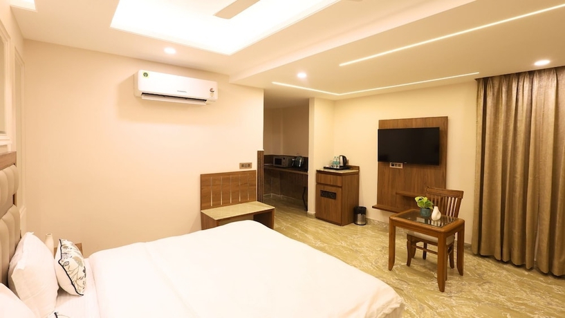 Imagen de la habitación del Hotel FlxHo Horizon ONE - Luxury and Residences Golf Course Road, 2 Min from 42-43 Metro Station. Foto 9