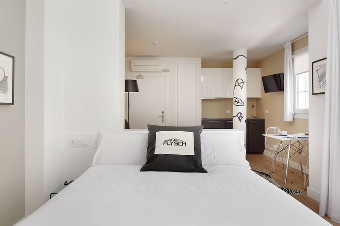 Imagen de la habitación del Hotel Flysch. Foto 10