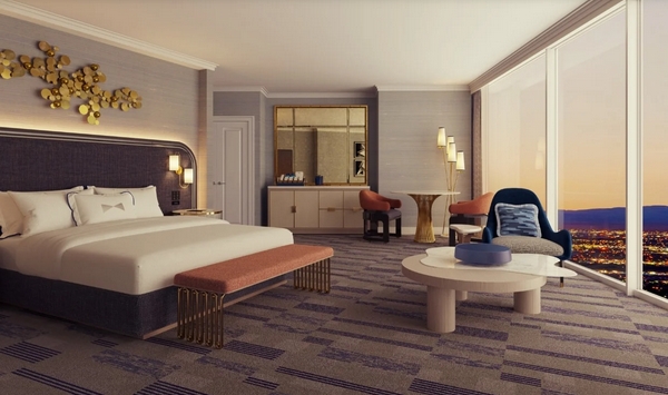 Imagen de la habitación del Hotel Fontainebleau Las Vegas. Foto 8