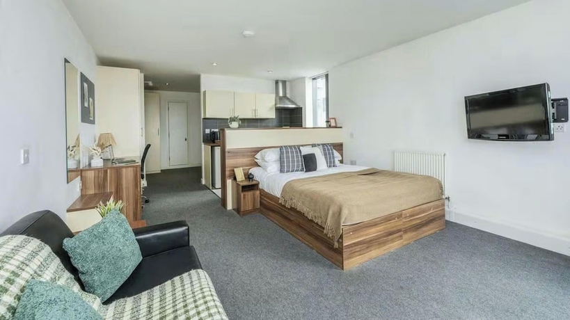 Imagen de la habitación del Hotel For Students Only Studios in Liverpool. Foto 3