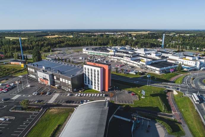 Imagen de los exteriores del Hotel Forenom Aparthotel Kempele. Foto 15