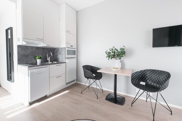 Imagen de la habitación del Hotel Forenom Aparthotel Pikku Huopalahti. Foto 6