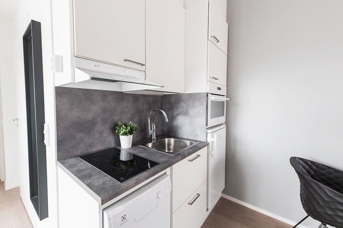 Imagen de la habitación del Hotel Forenom Aparthotel Pikku Huopalahti. Foto 7