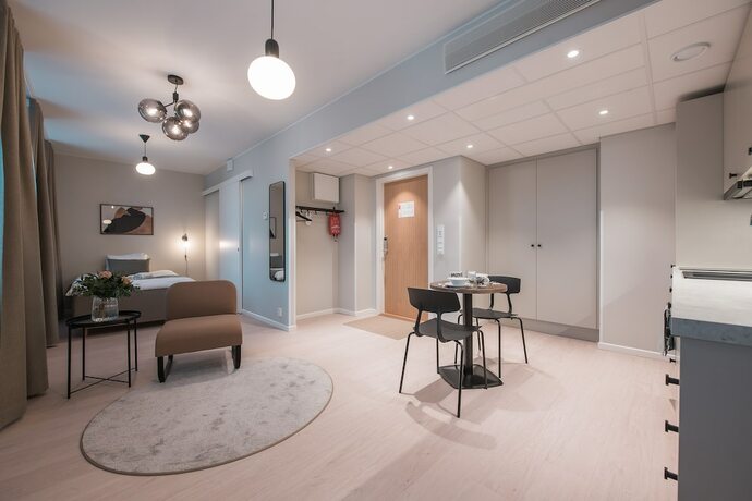 Imagen general del Hotel Forenom Aparthotel Tampere Kauppakatu. Foto 4