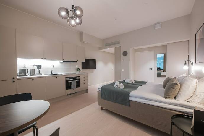 Imagen general del Hotel Forenom Aparthotel Tampere Kauppakatu. Foto 6