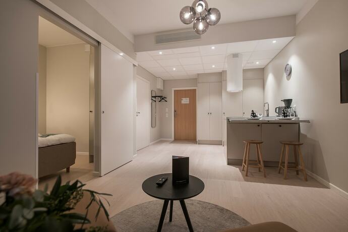 Imagen de la habitación del Hotel Forenom Aparthotel Tampere Kauppakatu. Foto 14