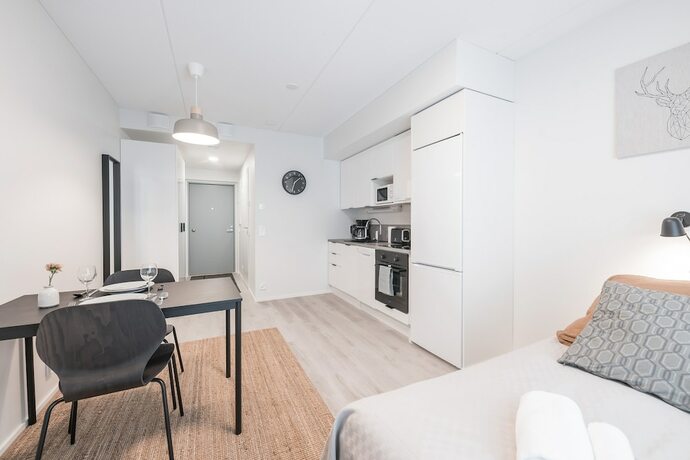 Imagen general del Hotel Forenom Apartments Jyv&auml;skyl&auml; Vaasankatu. Foto 7