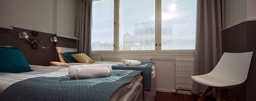 Imagen de la habitación del Hotel Forenom Helsinki Kamppi. Foto 2