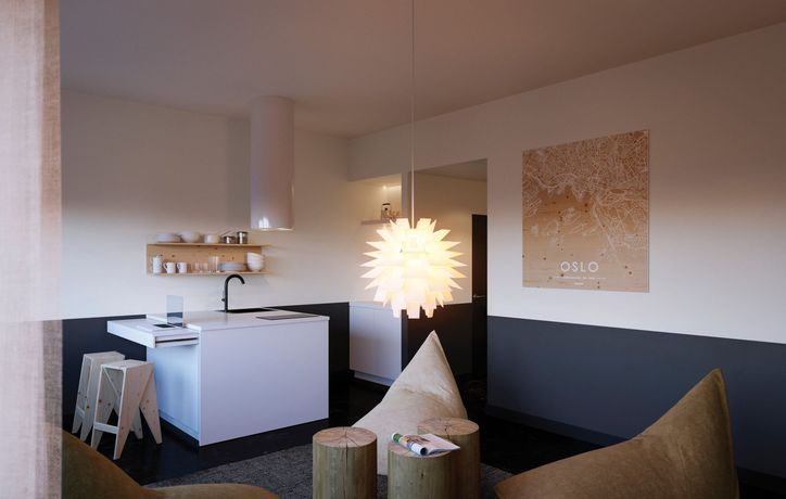 Imagen de la habitación del Hotel Forenom Oslo. Foto 12