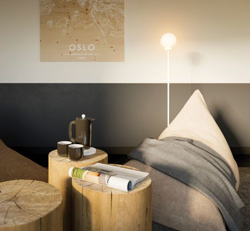 Imagen de los interiores del Hotel Forenom Oslo. Foto 20