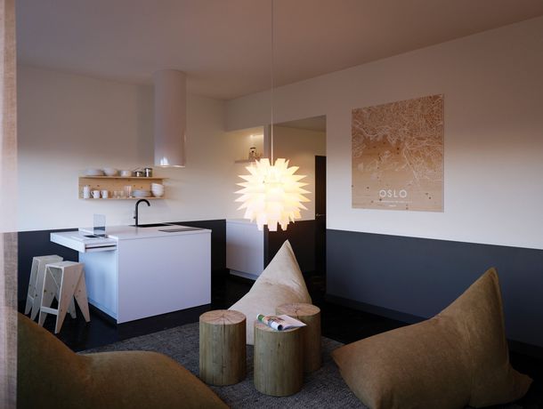 Imagen de la habitación del Hotel Forenom Oslo. Foto 14