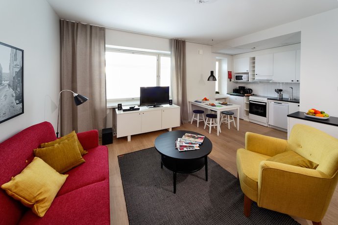 Imagen de la habitación del Hotel Forenom Serviced Apartments Helsinki Kruununhaka. Foto 7