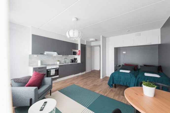 Imagen general del Hotel Forenom Serviced Apartments Neilikkatie. Foto 2