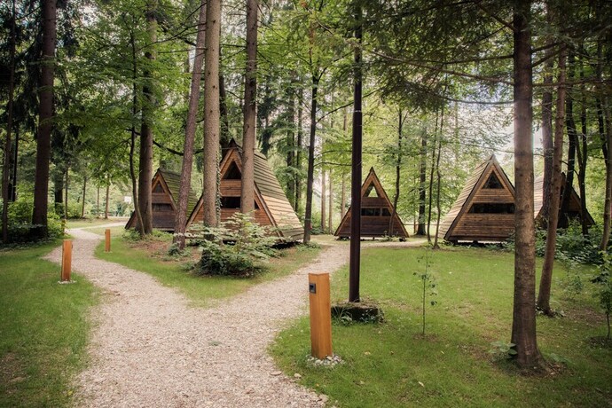 Imagen general del Hotel Forest Camping Mozirje. Foto 16