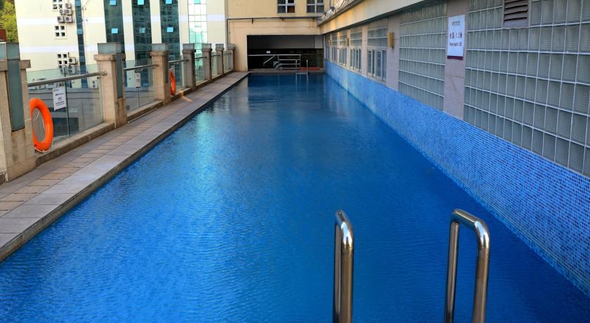 Imagen de la piscina del Hotel Fortune Hotel Xiamen. Foto 5