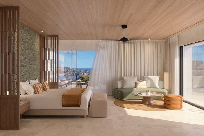 Imagen de la habitación del Hotel Fouquet's Mykonos. Foto 5