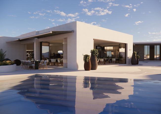 Imagen de la piscina del Hotel Fouquet's Mykonos. Foto 7