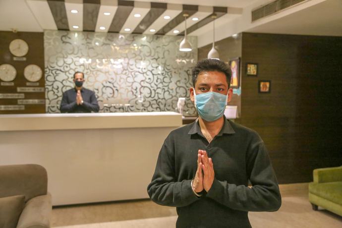 Imagen de los interiores del Hotel Four Leafs Amritsar. Foto 16
