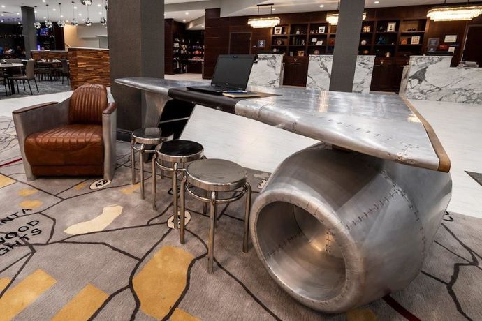 Imagen de los interiores del Hotel Four Points By Sheraton Atlanta Airport West. Foto 10