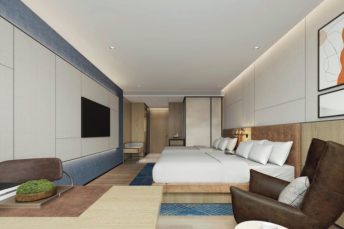 Imagen de la habitación del Hotel Four Points By Sheraton Beijing Sanlitun Workers Stadium. Foto 5