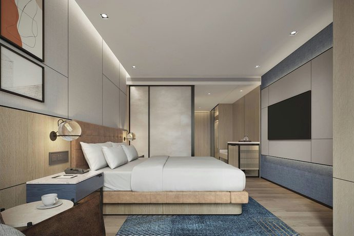 Imagen de la habitación del Hotel Four Points By Sheraton Beijing Sanlitun Workers Stadium. Foto 6