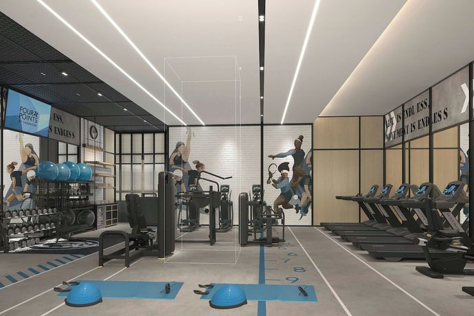 Imagen de los interiores del Hotel Four Points By Sheraton Beijing Sanlitun Workers Stadium. Foto 10