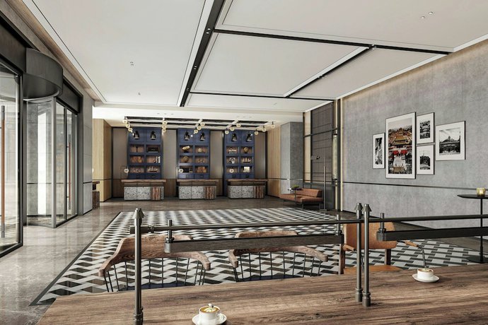 Imagen del bar/restaurante del Hotel Four Points By Sheraton Beijing Sanlitun Workers Stadium. Foto 2