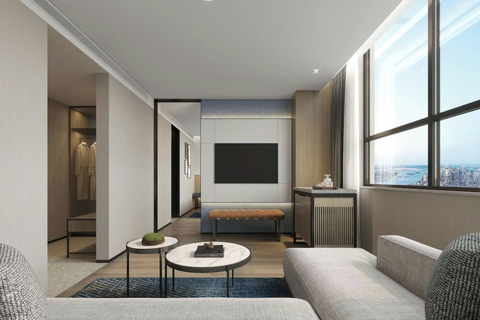 Imagen de la habitación del Hotel Four Points By Sheraton Beijing Sanlitun Workers Stadium. Foto 8