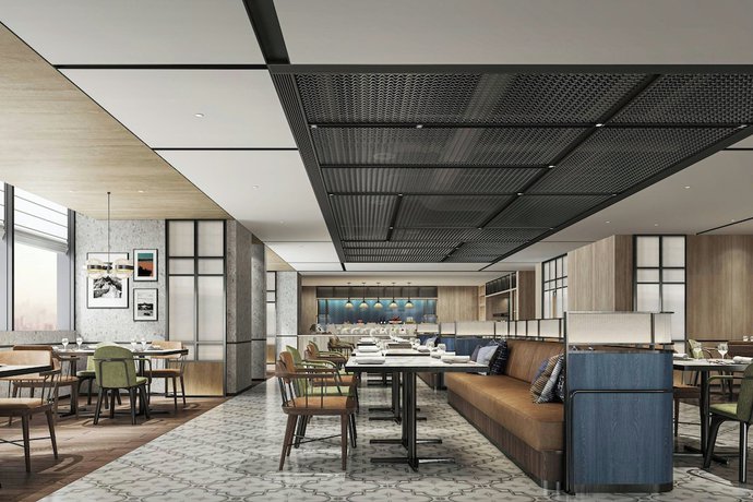 Imagen del bar/restaurante del Hotel Four Points By Sheraton Beijing Sanlitun Workers Stadium. Foto 3