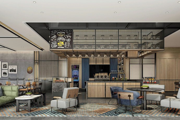Imagen del bar/restaurante del Hotel Four Points By Sheraton Beijing Sanlitun Workers Stadium. Foto 4