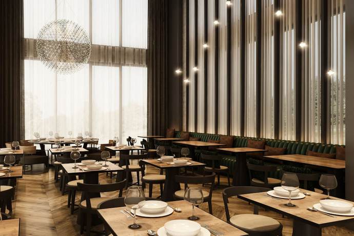 Imagen del bar/restaurante del Hotel Four Points By Sheraton Budapest Danube. Foto 2