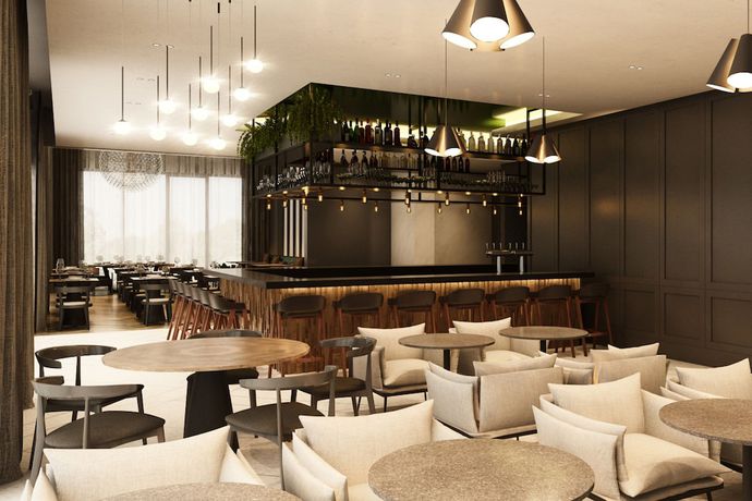 Imagen del bar/restaurante del Hotel Four Points By Sheraton Budapest Danube. Foto 3